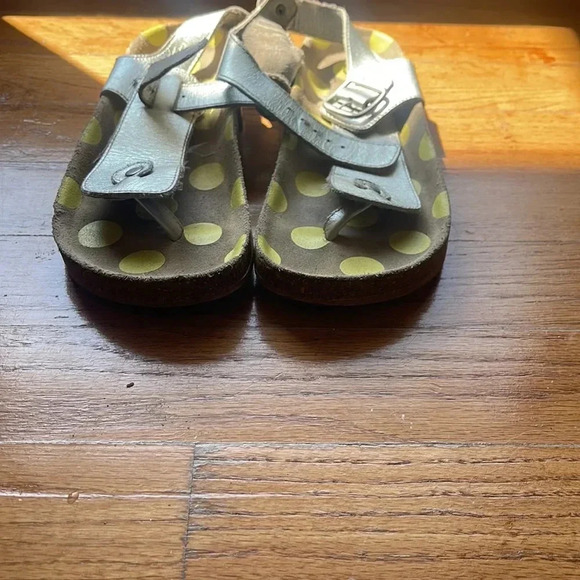 Mini Boden silver sandals size 34 (equivalent 3M) - Picture 4 of 5